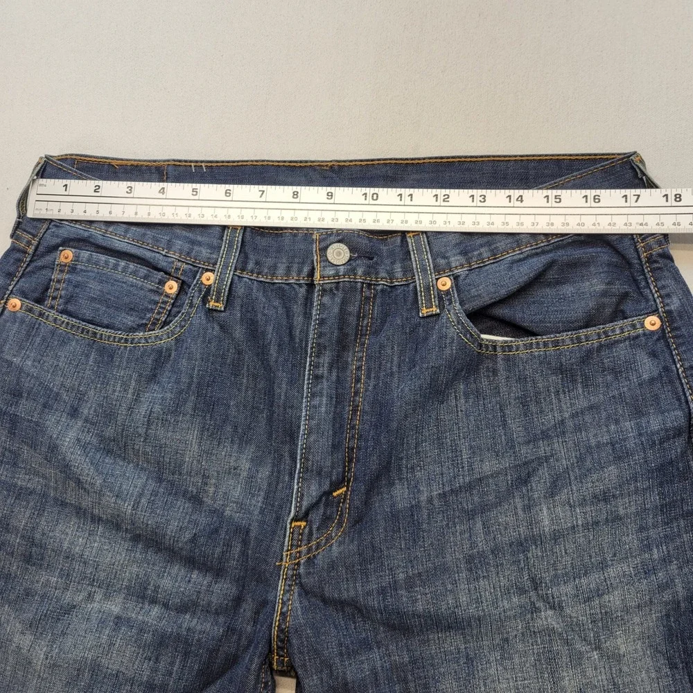 Levi's 527 Bootcut Jeans Mens 36x30 Blue Denim Medium Wash